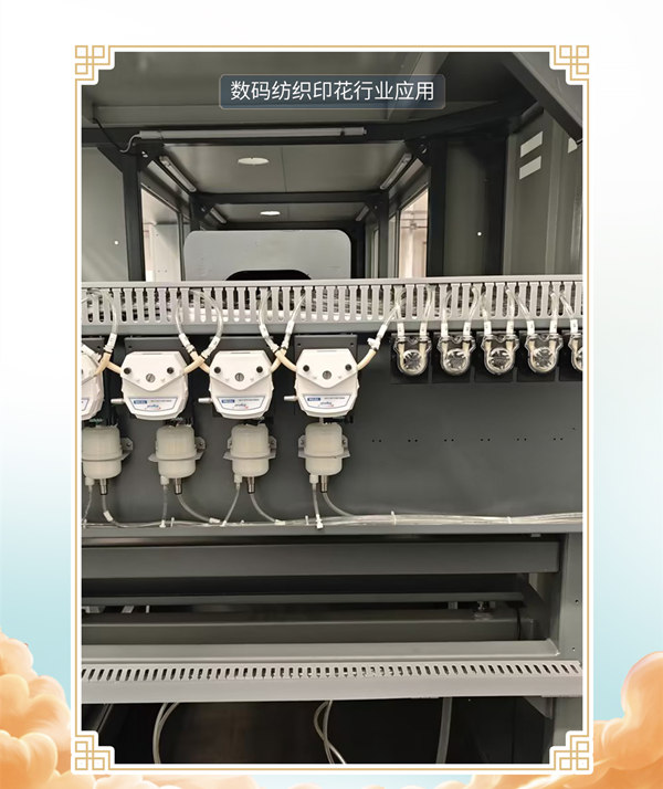 蠕動泵在數(shù)碼印花中應用